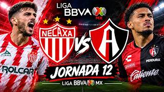 NECAXA VS ATLAS LIGA BBVA MX AP2026 | JORNADA 12