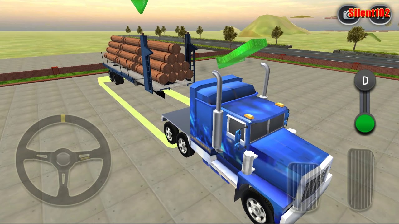 Highway Cargo Truck Transport Simulator #2 - Gameplay Android By Silent102