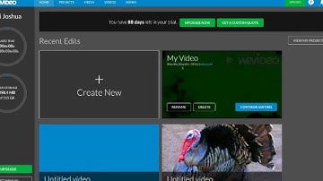 WeVideo: Creating a Project