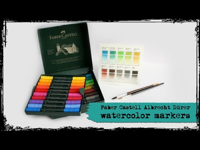 Watercolor Markers: Albrecht Durer Watercolor Marker from Faber-Castell