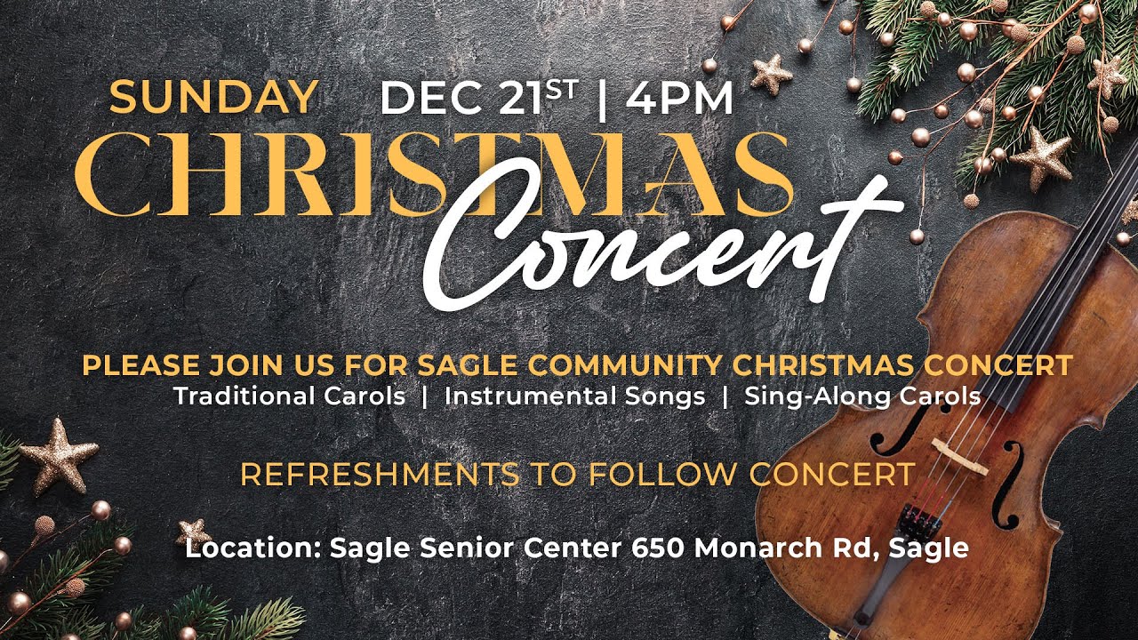 Sagle Community Christmas Concert 2025