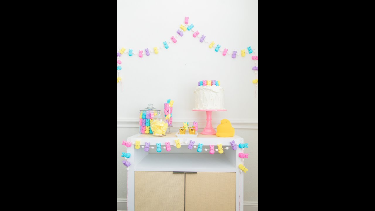 PEEPSONALITY LIVE Episode 3: PEEPS Garland & More with Cake & Confetti ...