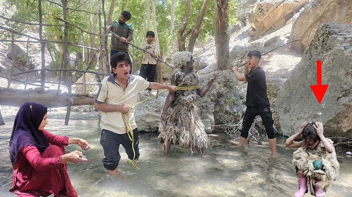 Daring Rescue Operation: Hossein and Farzad vs. Wild Caveman