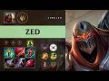 Zed Jungle vs Vi - KR Master Patch 26.09