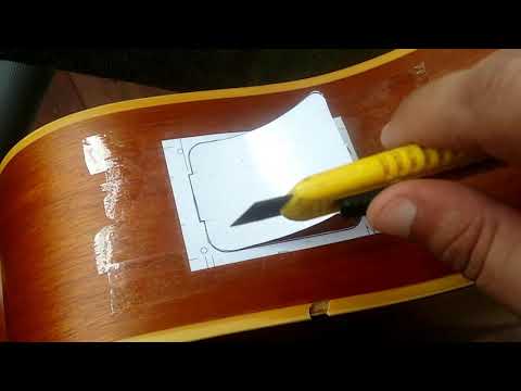 How to install a Fishman Presys Blend Onboard Preamp