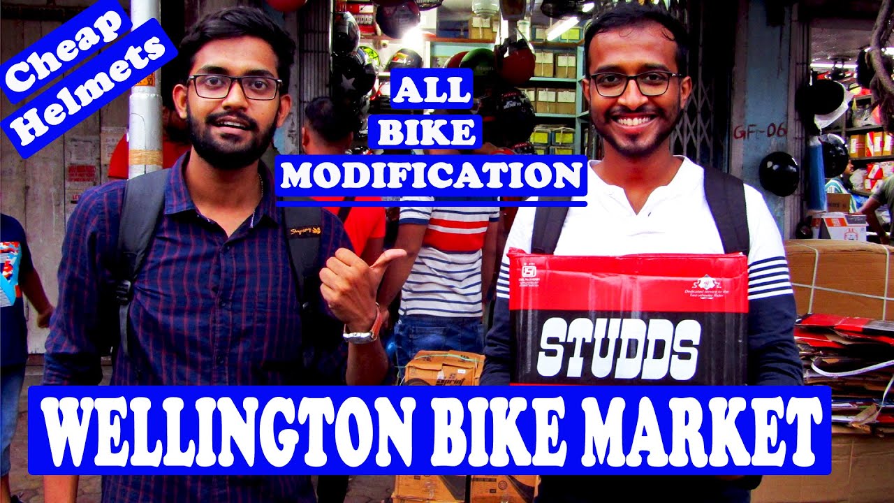 Wellington Bike Market Kolkata Cheap Helmet Market Bike Lamination