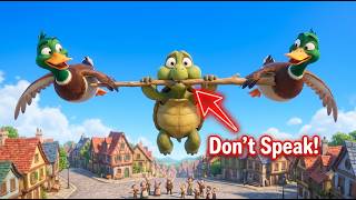 Tiku the Tortoise & The Flying Ducks | Classic Animated Fable for Kids