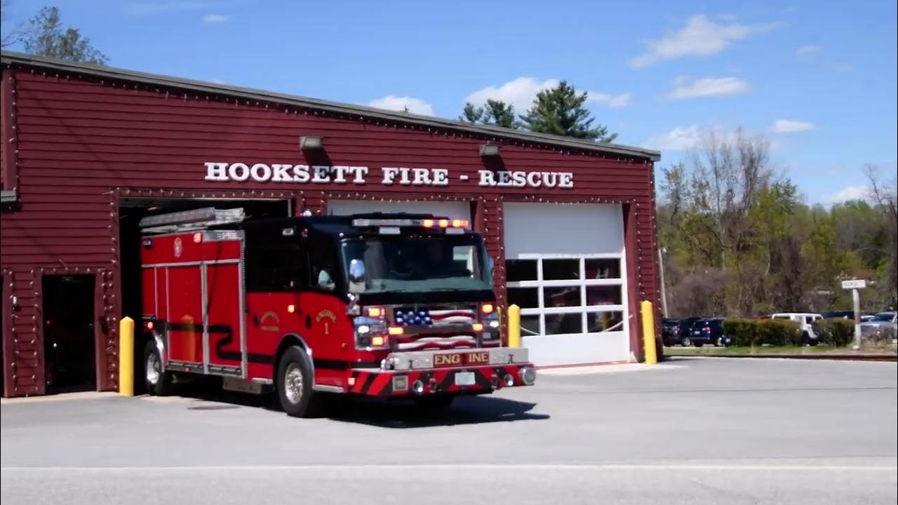 Hooksett NH Fire Department Engine 1 Responding YouTube