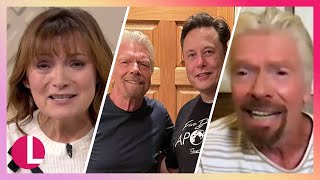 Sir Richard Branson On His Emotional Family Goodbye & His Friendship With Elon Musk | Lorraine