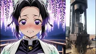 Demon Slayer | Shinobu Kocho Vs Pile Driver (Pile Driver Meme) | ArtisticParody