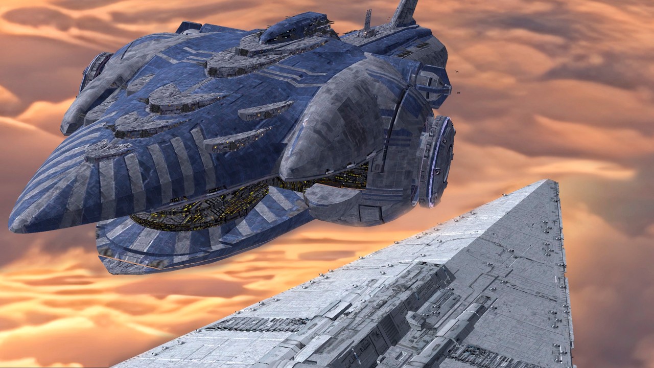 Super Star Destroyers Praetor I & II vs Malevolence | Empire at