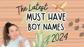 Latest Must Have Boy Names For 2024: Latest Names For Baby Boy  Baby Name Ideas