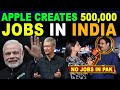 Apple bringing 500000 jobs  half of supply chain in india from china  sana amjad