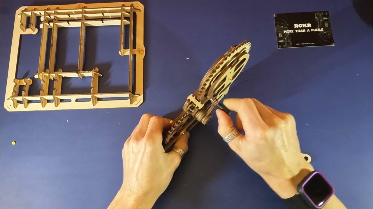 ROKR Marble Parkour Assembly Steps 46 YouTube