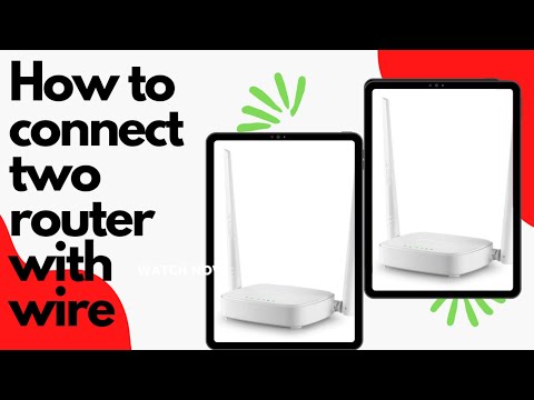 How to Configure two Router With Lan cable I Connecting Two Home Routers I Do Routers ko kaise jodeI