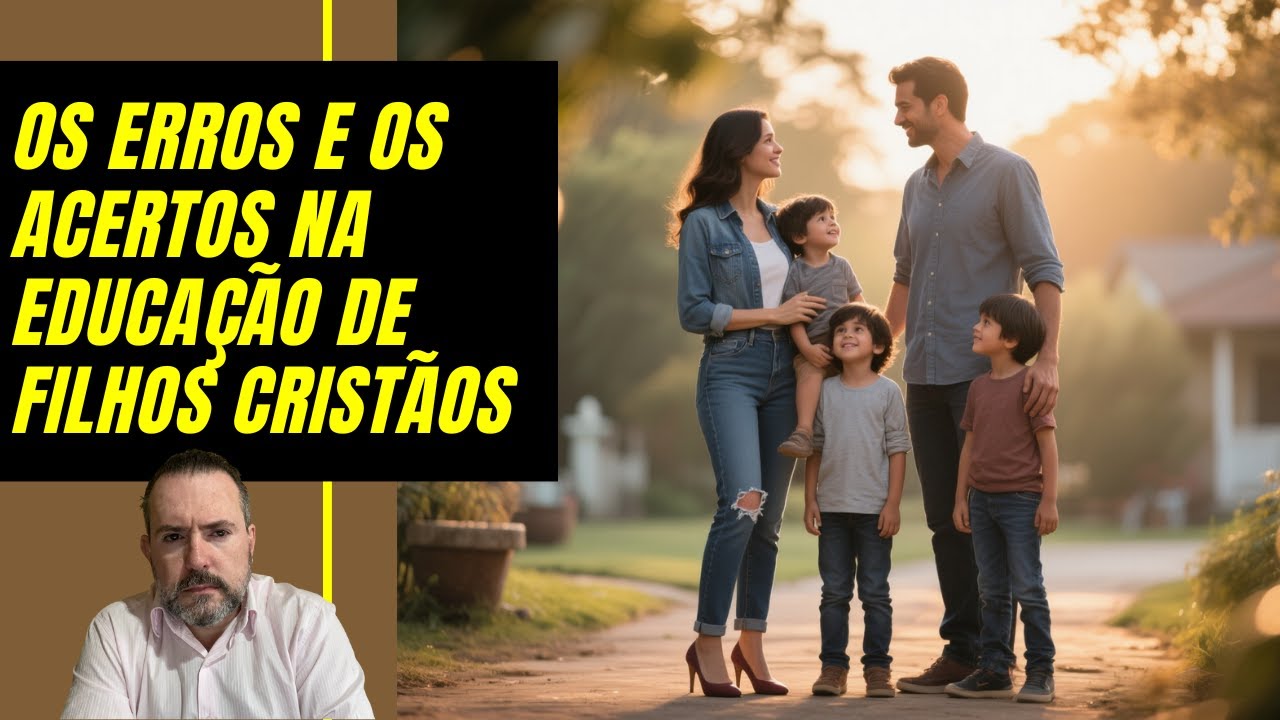 Os erros e os acertos na educação de filhos cristãos