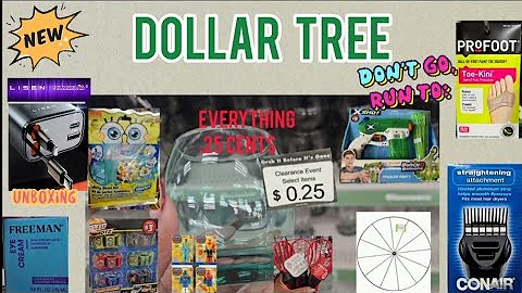 Dollar Tree Amazing .25 Cent Finds + Hot New Arrivals 