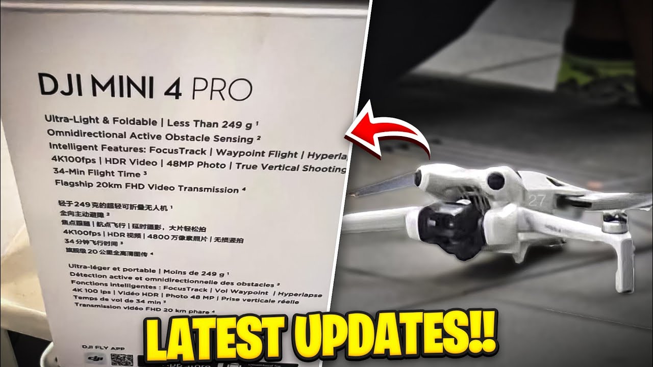 DJI Mini 4 Pro: New pictures of upcoming 249 g drone leak with DJI