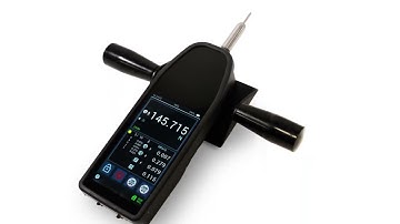 VFG touchscreen Shotcrete Penetrometer - testing young sprayed concrete to BS EN 14488-2 (Method A)