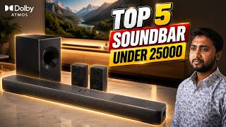 Top 5 Best Soundbar Under ₹20,000–₹25,000 in 2026 🔥Best Dolby Atmos Soundbar in India 2026
