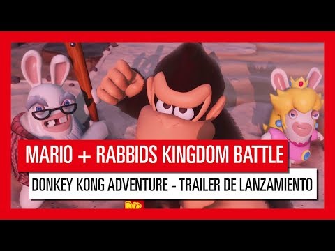 Mario + Rabbids Kingdom Battle Donkey Kong Adventure - tráiler de lanzamiento