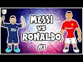 Cristiano Ronaldo Vs. Leo Messi: Who's The Real GOAT? - Football Challenges!