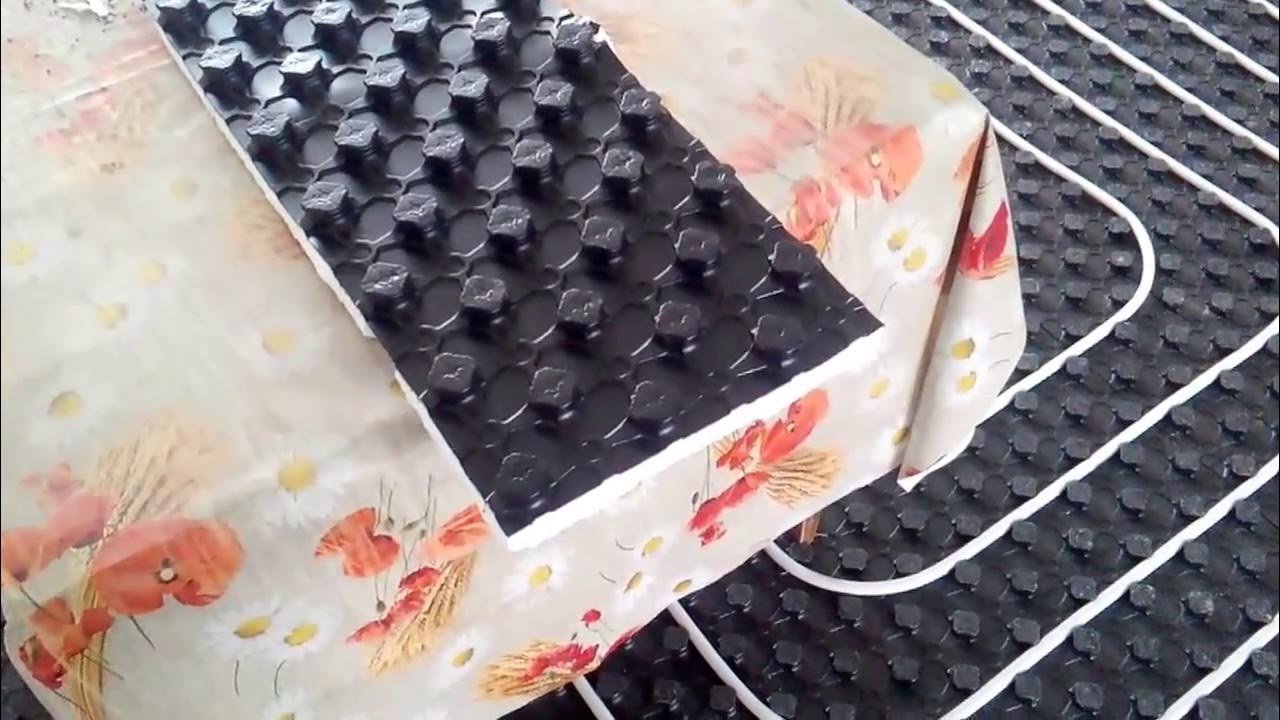 #маты для водяного теплого пола,#экопол 20, #лучшая подложка теплого ...