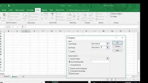 BMTH 048 Unit 3 Histograms using excel to change bin width