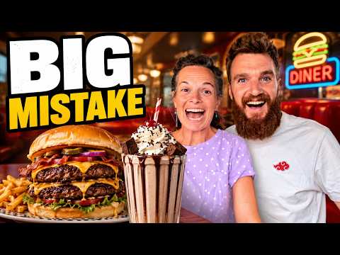British Family Tries Their First American Burgers and Makes a BIG Mistake