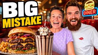 British Family Tries Their First American Burgers and Makes a BIG Mistake
