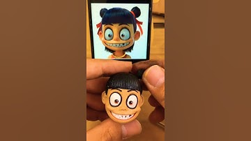 Making clay bobblehead cartoon character collectible figure doll￼