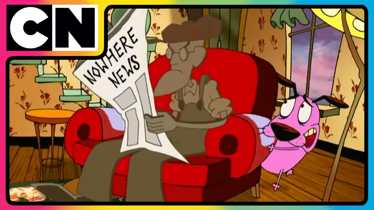 Courage The Cowardly Dog🐶| A Coward’s Guide to Survival!😍| Kids Cartoon ...