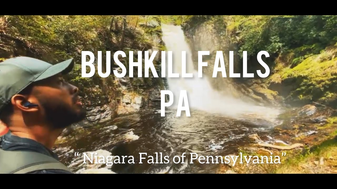 Bushkill Falls Pennsylvania USA (INCREDIBLE WATERFALL)
