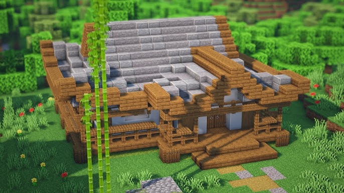 Casa Japonesa / Small Japanese house : Craftxing #minecraft