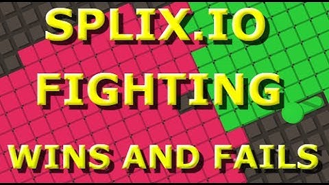 SPLIX.IO FIGHT WINS AND FAILS WITH FRIENDS!!!!!
