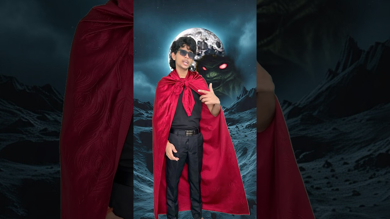 Alien ne pakad liya👽