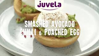 Gluten Free Smashed Avocado, Chilli and Poached Egg on Toast Recipe | Juvela Gluten Free