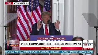 FULL SPEECH: President Trump Deliver Remarks at Trump National Golf Club in Bedminster, NJ 6/13/2023