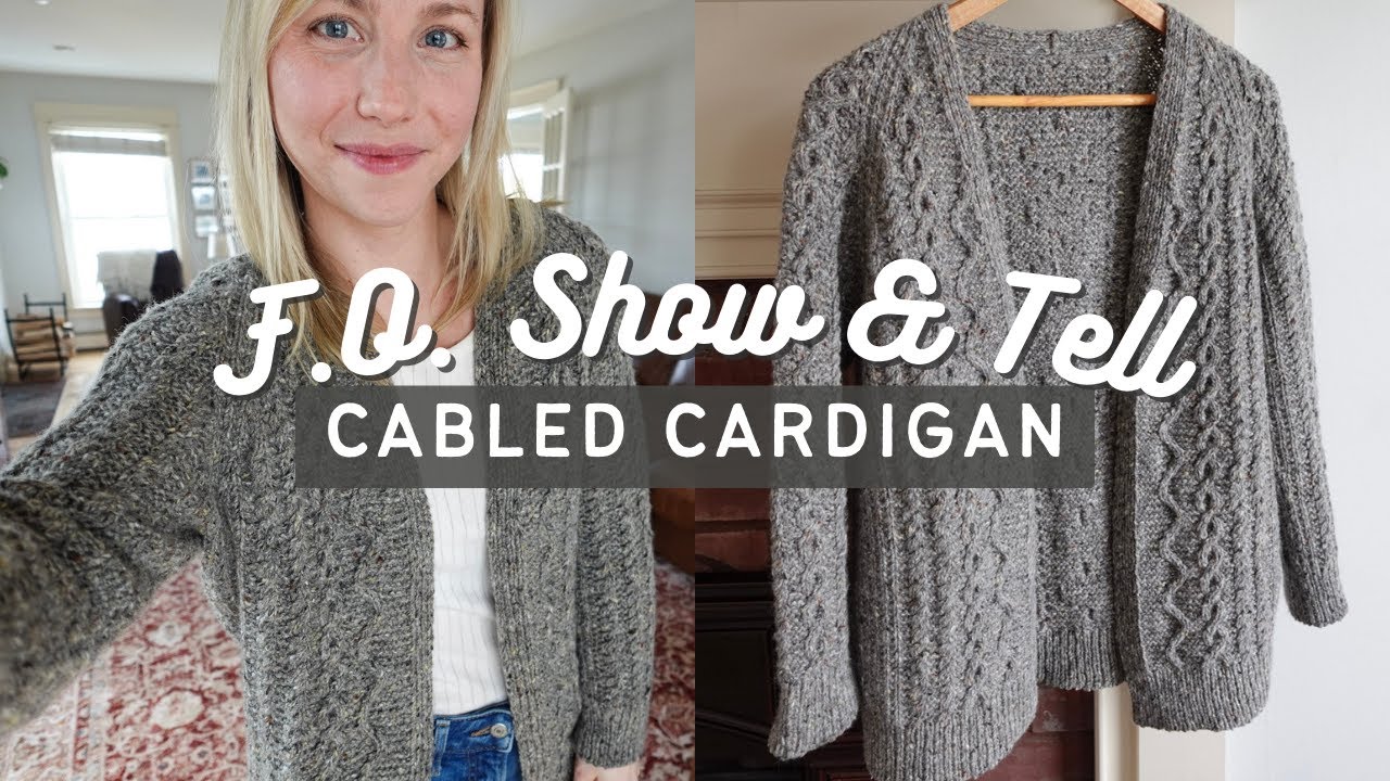 Knitting Tutorial / Classic Cable Vest 