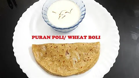 PURAN POLI/ WHEAT BOLI