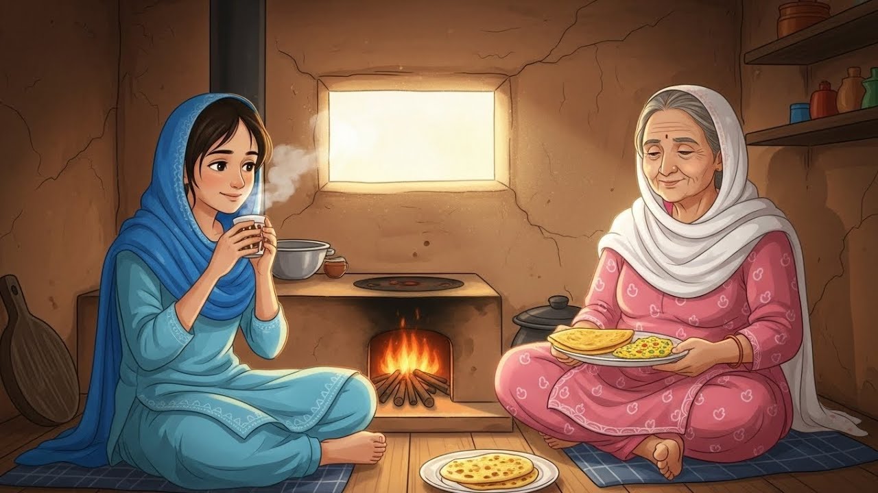 Village style morning breakfast routine || cooking gibli relexing asmr