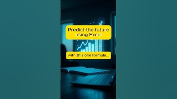 Predict the future in Excel with this one formula!