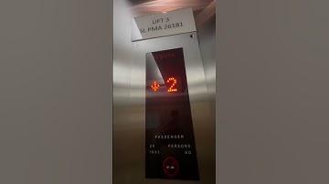 Fujitec Elevator Nudge mode test!