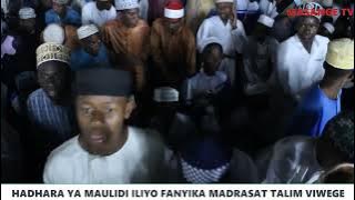 SWALATU GHALANNABI ILIYO AMSHA HADHARA NZIMA VIWEGE