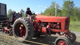 2016 Antique Tractor Pull At Maine Potato Blossom Festival