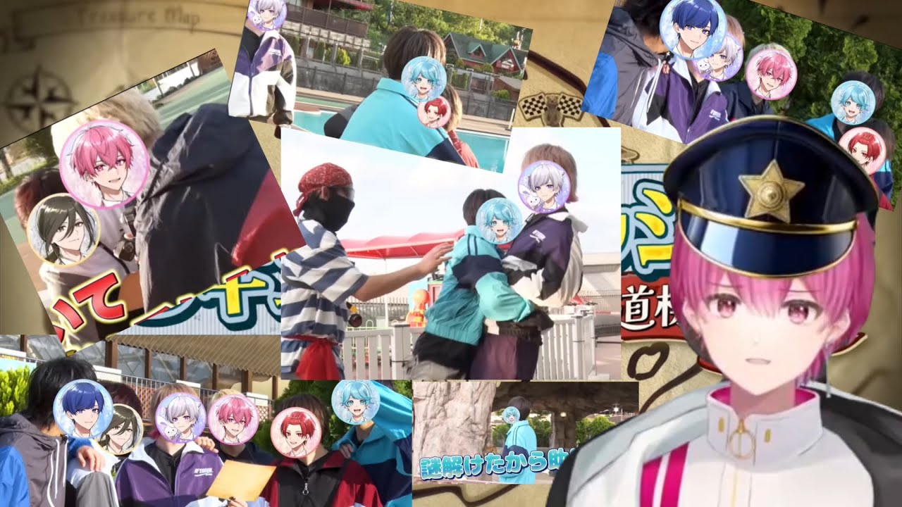 Cutout] Naiko-kun makes a comment on the live-action footage