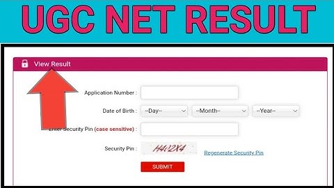 ugc net result | ugc net ka result kaise dekhe