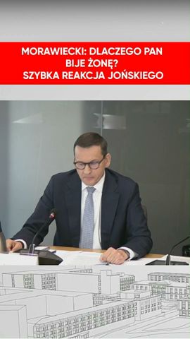 Morawiecki się nie hamował: Bije pan żonę?