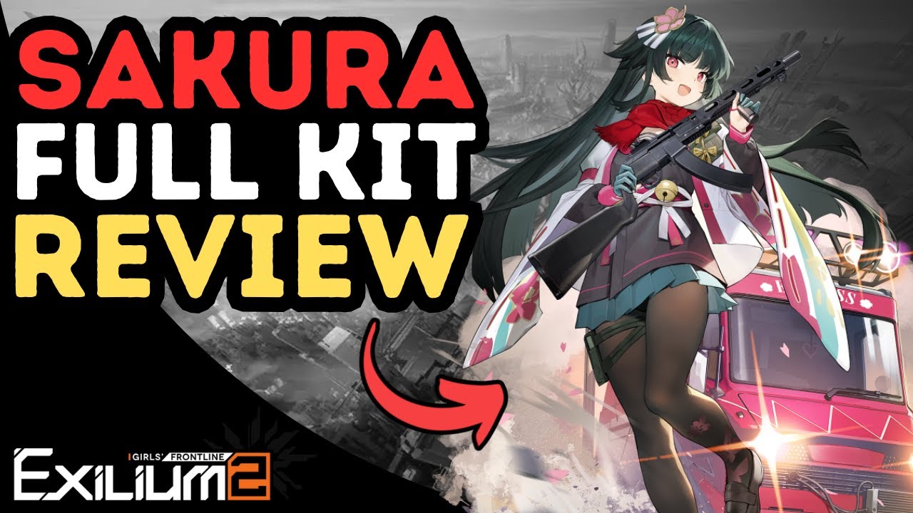 Полный обзор комплекта Сакуры (Тип 100)! | Доставка от Burn Team! | Girls' Frontline 2: Exilium