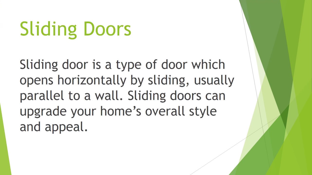 Sliding Doors Price list YouTube